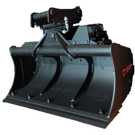 Godet Curage Inclinable MB70 Reprise CR70 1600mm lame percée et cl MBI - 10T - MB-72359901501P