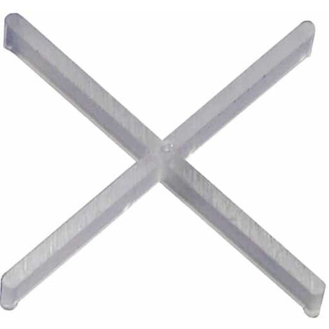 Croisillons Nivelants 1mm - Sachet de 200 Tés Pour Joints - RAIMONDI - 11901 (1/2)