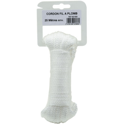 CORDON POUR FIL A PLOMB MACON 25M - MONDELIN - 821608