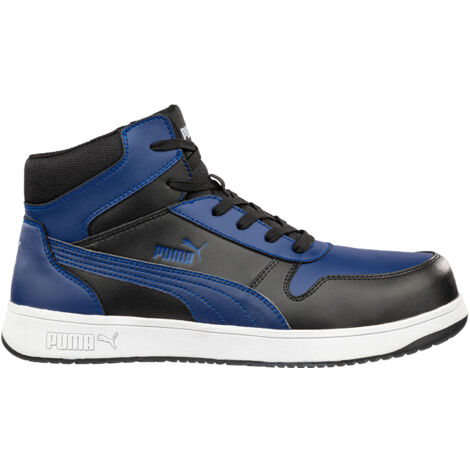Chaussures de sécurité mi-haute FRONTCOURT S3L ESD bleu/noir - PUMA SAFETY - 630070 43