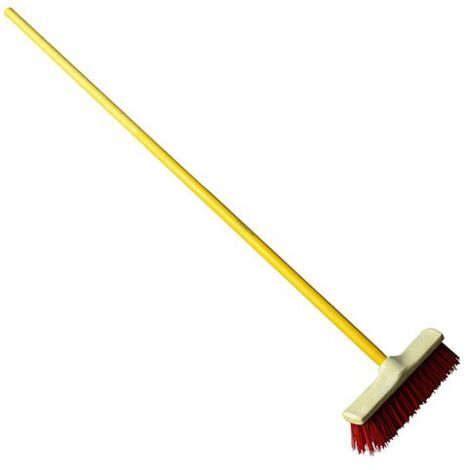 OUTILS PERRIN Balai cantonnier tout fibre manche compositube 1,50 m (1/2)