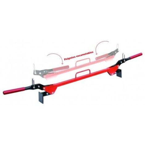 Taliaplast – Pose-bordures repliable avec manilles longues 1m – Charge max 180kg – Pour espaces confinés – 401913