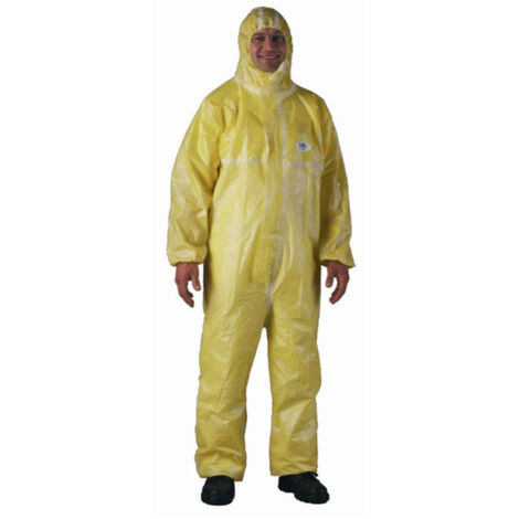 Combinaison SMS CPE COVERALL jaune - COVERGUARD - MO44445   L