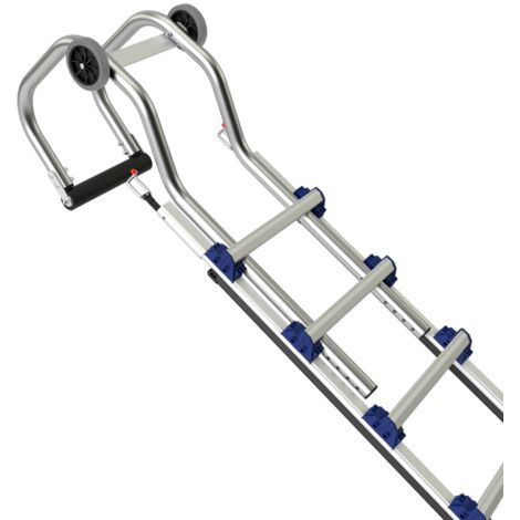 Tubesca Comabi – Échelle de toit Evoklip 1.7m entraxe 33cm – Aluminium léger – Charge max 150kg – Montée rapide – 2453402