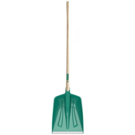 LEBORGNE Pelle Smax avec réglette aluminium - manche bois pomme certifié PEFC 100% (1/3)