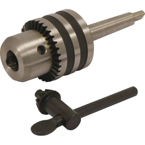 Drakkar Equipement – Mandrin de perceuse à clé 5-20 mm – Fixation solide pour travaux précis – Pour perceuses sur colonne – 15565