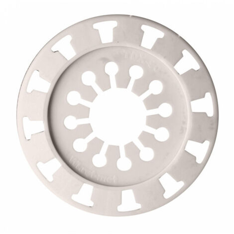 Scell-It – Rondelle Ø90mm pour fixation d'isolants FI90 – Lot de 250 – Compatible avec chevilles à rosace Ø60mm – Pour béton et bois
