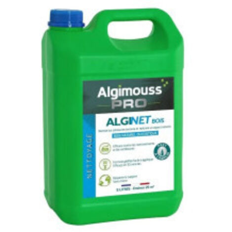 ALGINET BOIS - 5 LITRES - Nettoyant rénovateur bois ALGIMOUSS - 096002