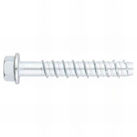 25 vis à béton D. 14 x 120 mm tête hexagonale homologué ETE option 1 zingué