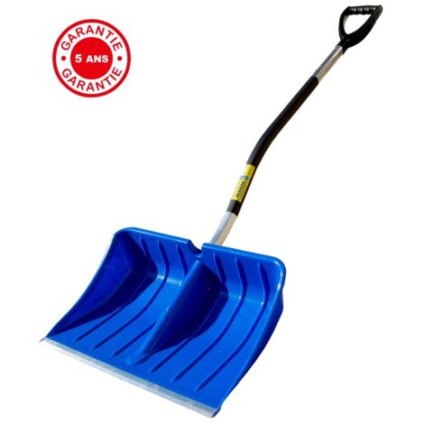 PELLE POUSSOIR 54 X 38 CM MANCHE ALU ERGO POIGNÉE PLASTIQUE PERRIN - 163650 (1/2)