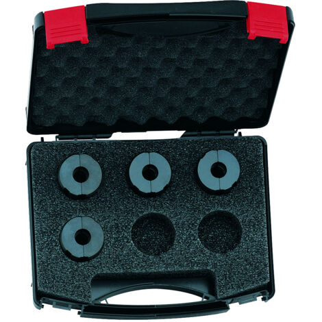 Virax – Coffret inserts en cuivre pour presse d'atelier – Profils 12-15-18-22 – Acier haute résistance – Sertissage précis près des obstacles