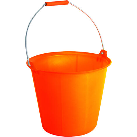 Seau pro taliafluo orange 13l poignee+ergots anse 5,3mm TALIAPLAST - 310129