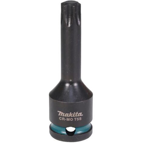 Makita E-19847 Douille 1/2" T55 Impact Black