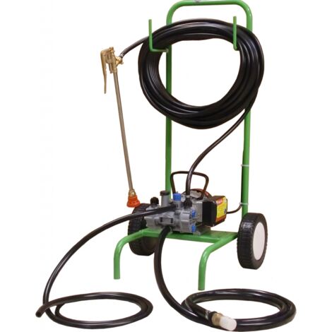 Dalep – Groupe électropompe 220V – Pression réglable 0-15 bars – Débit jusqu'à 640L/h – Tuyau 50m pour pompage industriel - 0-15bars
