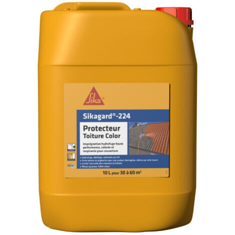 HYDROFUGE COLORÉ BRUN 10L SIKAGARD-224 PROTECTEUR TOITURE COLOR - SIKA - 707107 (1/5)