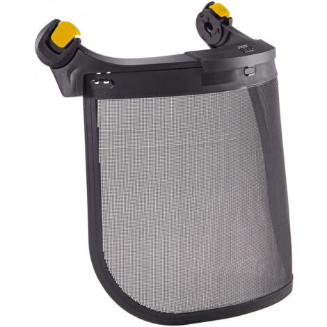 Petzl – Visière de protection VIZEN MESH – Protection complète contre projections – Installation facile sur casques VERTEX et STRATO – Incolore