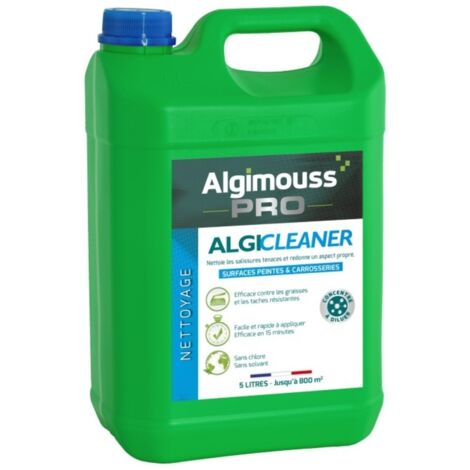 ALGICLEANER - 5 LITRES - Nettoyant surfaces peintes - concentré à diluer ALGIMOUSS - 054002