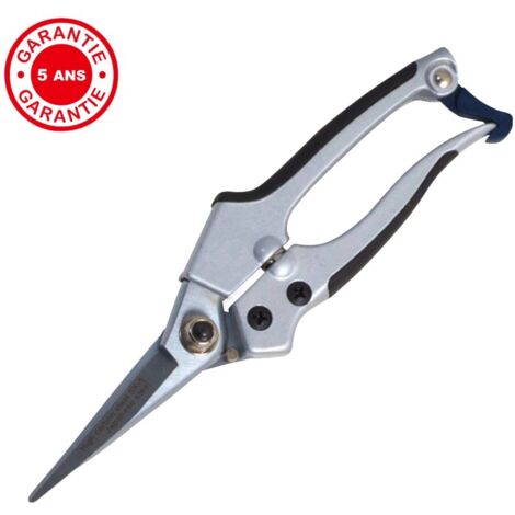 SECATEUR ALU LAME DROITE PERRIN - 586119 (1/4)