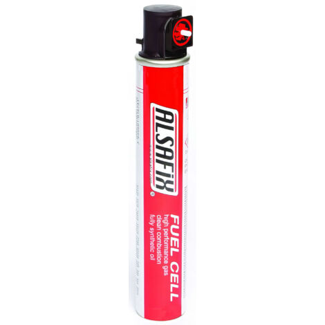 Alsafix – Cartouche de gaz rouge 80 ml – Pour cloueurs autonomes à gaz – Combustion propre et efficace – Outil indispensable pour professionnels
