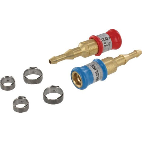 Raccord rapide QUICKMATIC II femelle jeu de 2 WELDLINE - 55112 (1/2)