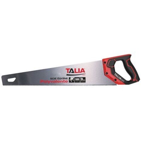 SCIE TOUS TRAVAUX 400MM POIGNEE BI-MATIERE TALIAPLAST - 480216 (1/4)