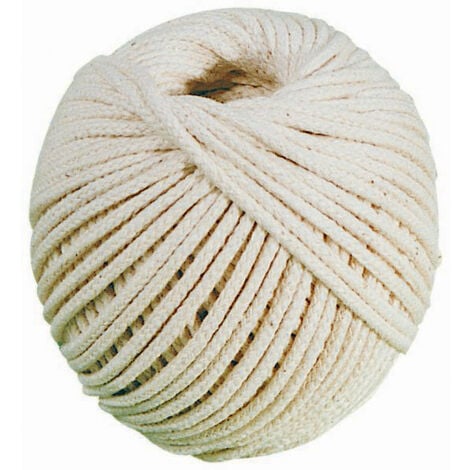 CORDEAU COTON TRESSE 40M FIL 2MM TALIAPLAST - 400501