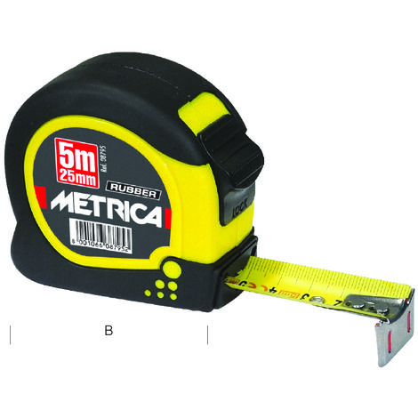 METRE RUBAN RUBBER T.3MX16+CR.CAOU METRICA - 08793 (1/4)