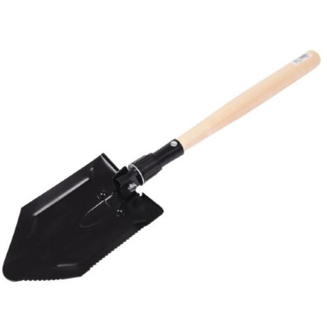 LEBORGNE - Pelle - Pioche pliante manche bois 14cm - 011102
