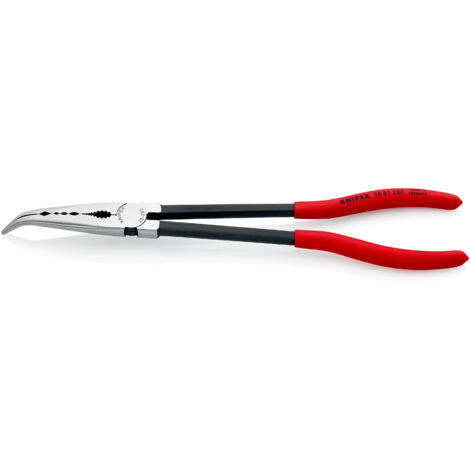 KNIPEX 28 81 280 Pince à monter à profils transversaux gainées en plastique atramentisée noire 280 mm