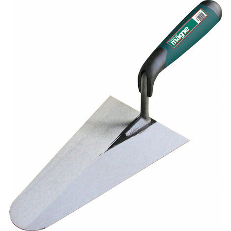 TRUELLE RONDE 22CM EN ACIER AVEC MANCHE ERGONOMIQUE FORGES DE MAGNE - 370122