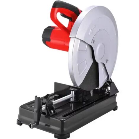 Drakkar Equipement – Tronçonneuse fixe à métaux – 350 mm – Puissance 2480 W – Tension 230 V – Vitesse 3800 tr/min – Profondeur de coupe 120 mm