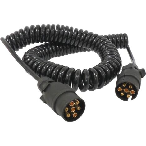 Rallonge spirale 7fils mal/male 7m SODELEC - 16102