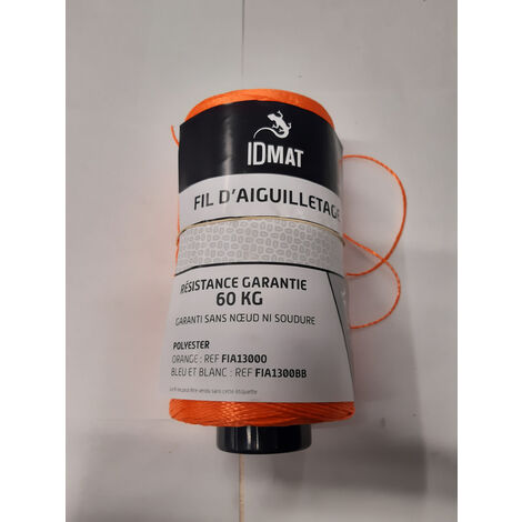 FIL A AIGUILLER N°3 1.2KG ORANGE - ID MAT - FIA1300O