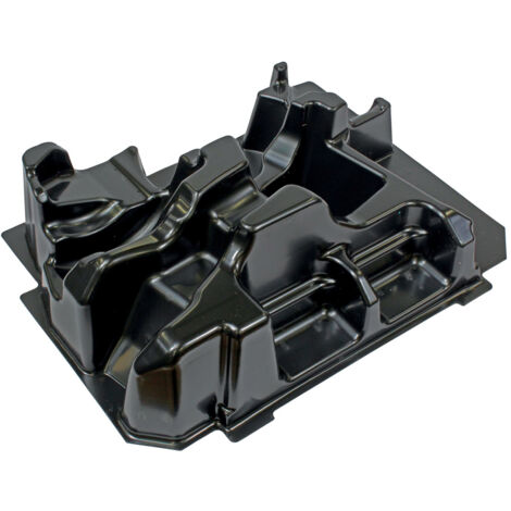 Makita – Moulage pour coffret Makpac 4 – Compatible machines DHR241Z et DGA504Z – Construction robuste pour transport sécurisé – Accès rapide aux outils