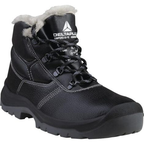 Chaussures hautes cuir croupon pigmenté - doublure fourrure - s3 ci src DELTA PLUS - JUMPER3S3FE 40 (1/2)