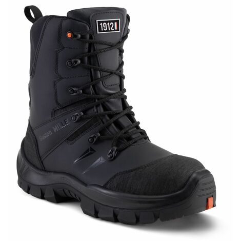CHAUSSURES HAUTES DE SÉCURITÉ MASTER NOIR HOMME S3 HI CI HRO SRC - GASTON MILLE - MONO3 42 (1/5)
