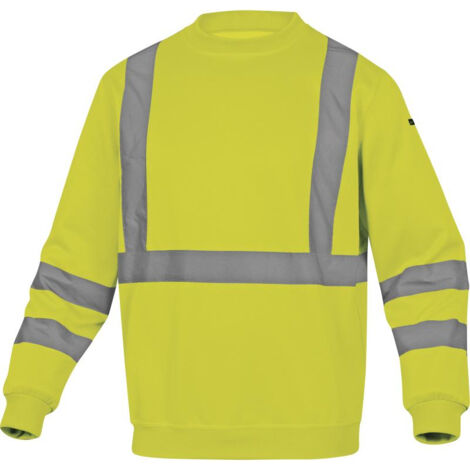 SWEAT HAUTE VISIBILITÉ DELTA PLUS ASTRAL JAUNE FLUO - ASTRAJA0   52/54 (L) (1/2)