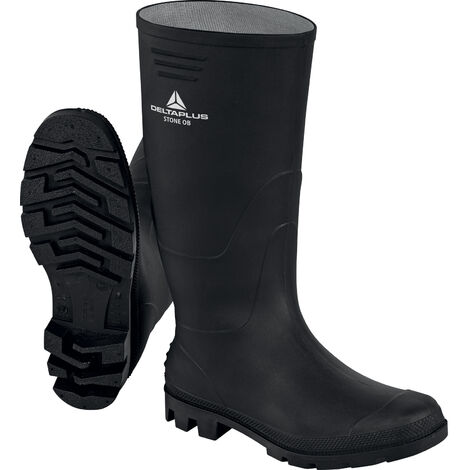 Botte de travail confortable et légère noire DELTA PLUS STONE OB FO - STONEOBNO 48