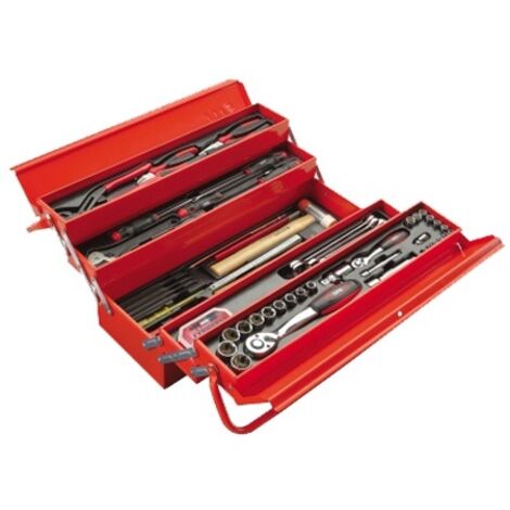 COMPOSITION SAM OUTILLAGE DE 113 OUTILS AVEC CAISSE DE MAINTENANCE - CP113BOXZ (1/5)
