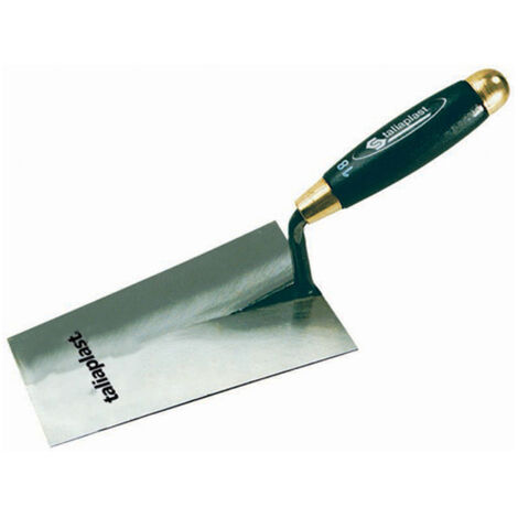 TRUELLE LISSEUSE BOUT CARRE FORGEE 18CM MANCHE BOIS TALIAPLAST - 430201