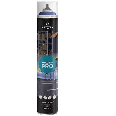 Peinture BLEUE 750 ml en aérosol TRACING PRO SOPPEC 152001O (1/3)