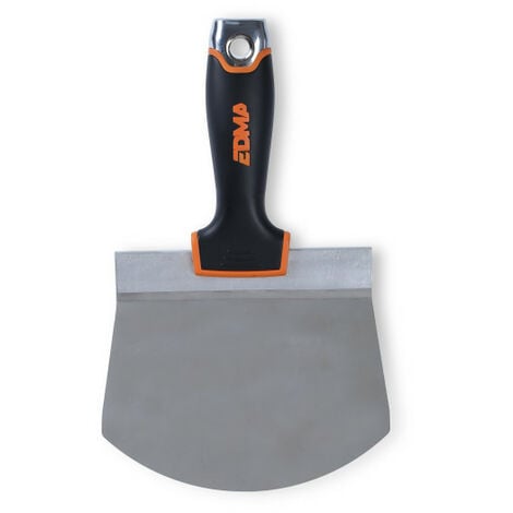 Couteau vide seau d'enduit EDMA, lame inox courbée 16,5 cm - 276755 - EDMA - 276755