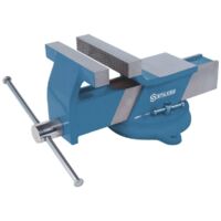 Étau acier 125mm – Ouverture 150mm – Base pivotante 360° – Poids léger 5,4kg pour professionnels – Stilker