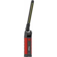 Drakkar Equipement – Baladeuse de chantier LED 1000 lumens rechargeable par induction – Autonomie 3-12h – Base aimantée – Tête rotative 270° – IP54