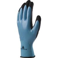 GANT DELTA PLUS POLYAMIDE - MAIN ENDUITE NITRILE - PAUME ENDUITE MOUSSE DE NITRILE BLEU NOIR - VV636BL0 T9