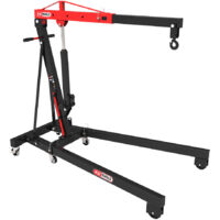 KS Tools - Grue mobile d'atelier - grue d'atelier pliante - chevre de levage mobile 2 tonnes - Grue facilement transportable - 162.0020