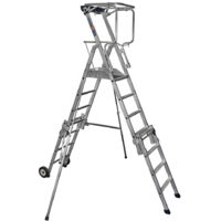 Echafaudage télescopique TELETOWER roulant aluminium 4m DUARIB - 30100600