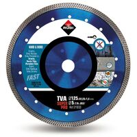 Turbo viper disque diamanté pour matériau dur tva 125 superpro RUBI - 31933--