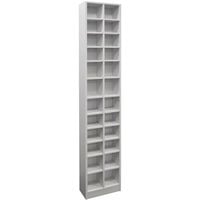 Block Tall Sleek 360 Cd 160 Dvd Media Storage Tower Shelves White 160 Dvd Media Storage Tower Shelves, White Dvd Storage Shelves