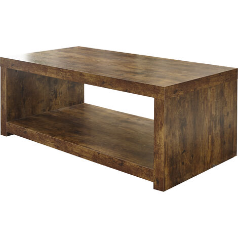 GFW Jakarta Coffee Table with Shelf Mango
